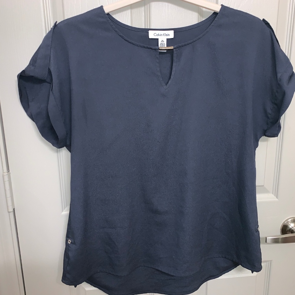 Calvin Klein Grey Blouse